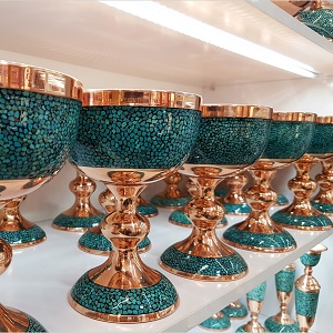 Turquoise cups
