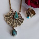 turquoise Necklace and Ring